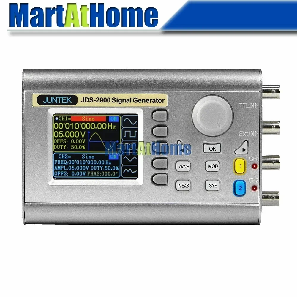 เครื่องกำเนิดสัญญาณ DDS แบบดิจ - Dual Channel Arbitrary Waveform Function Generator 60Mhz บทวิจารณ์และราคา